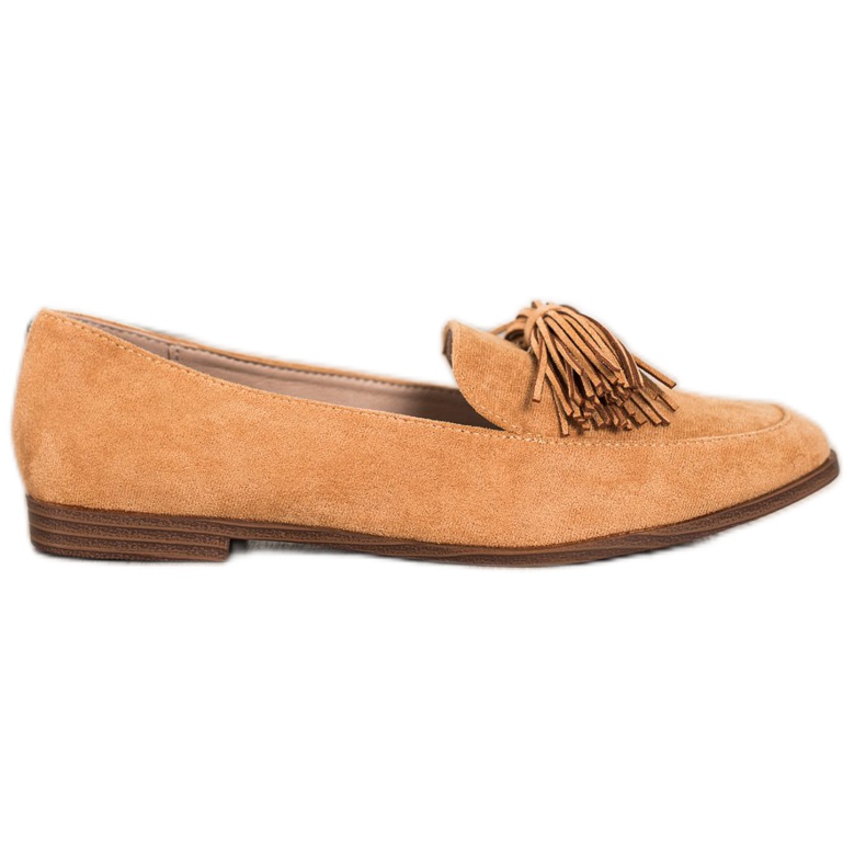 Evento Wildleder-Herren mit Fransen braun