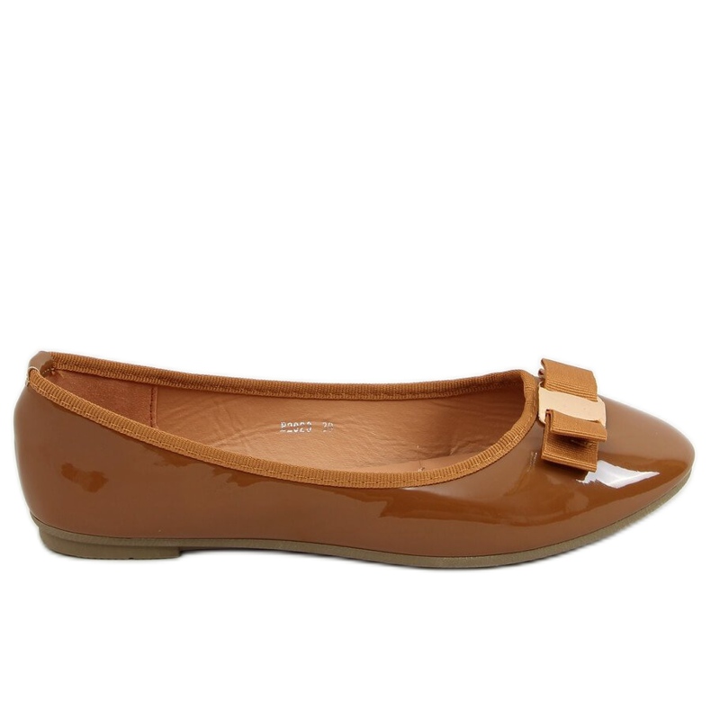 Camel lackierte Ballerinas B2029 Camel braun