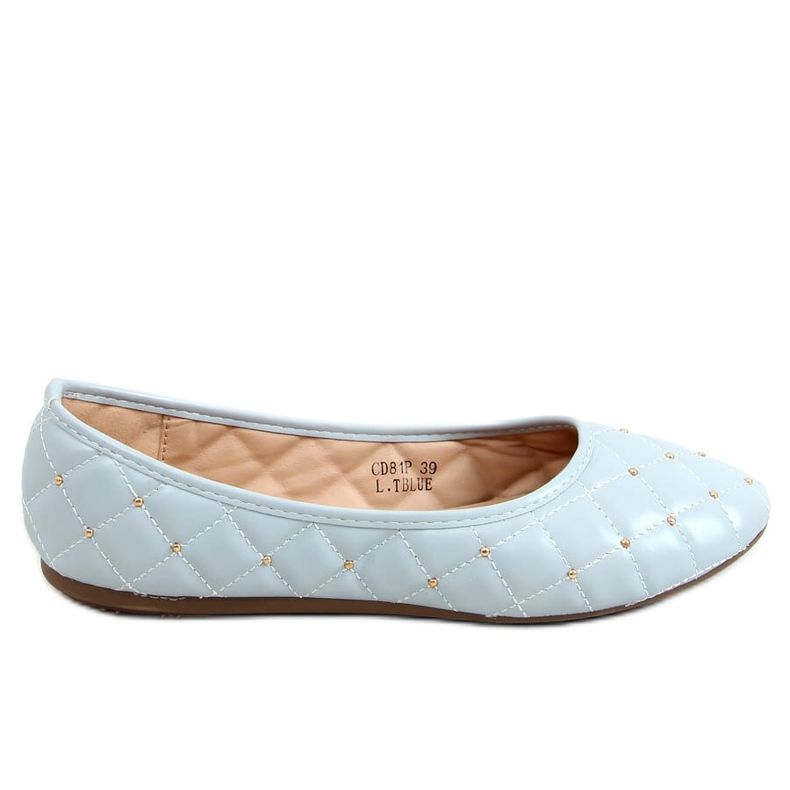 Blaue Ballerinas CD81P LT.BLUE