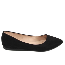 Ballerinas mit Mandelzehen schwarz CD52P Black