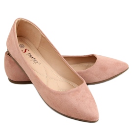 Ballerinas mit Mandelzehen rosa CD52P Rosa