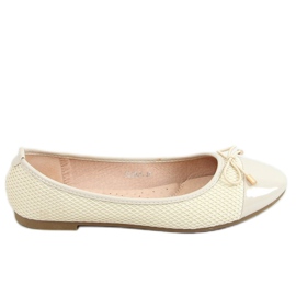 Beige Ballerinas für Damen YSD825 Beige