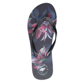 4F W H4L21-KLD004 90S Flip-Flops schwarz grün