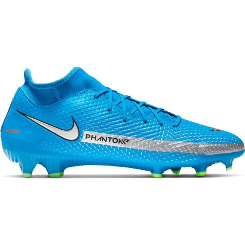 Nike Phantom Gt Academy Df FG / MG M CW6667 400 Fußballschuh blau blau