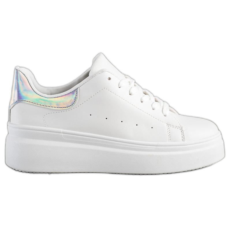 SHELOVET Bequeme Sneaker weiß