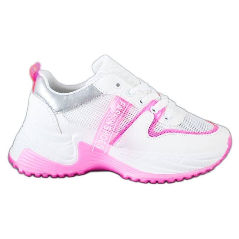 SHELOVET Sneakers mit modischen Mesh-Schuhen weiß