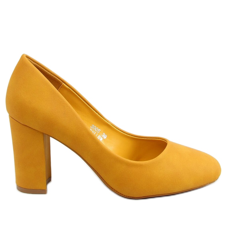 Pumps am Pfosten Honig 3005 Gelb