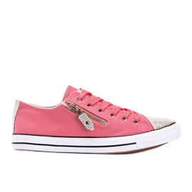 Coral So bequeme Sneaker rosa
