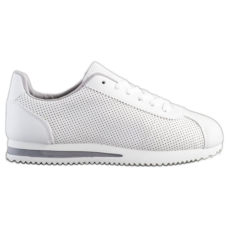 SHELOVET Stylische durchbrochene Sneakers weiß