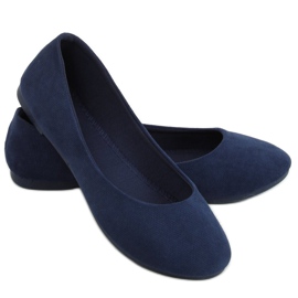 Marineblaue Ballerinas für Damen JX38 Navy navy blau