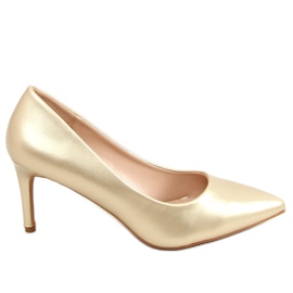 High Heels Gold CD62P Gold golden