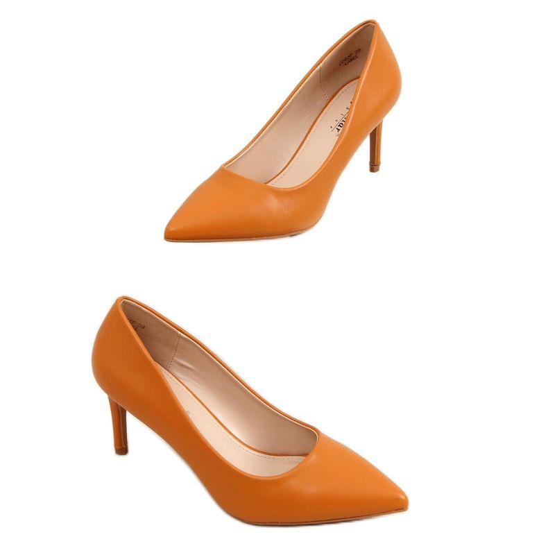 Stilettos mit niedrigem Absatz Kamel CD62P Kamel braun