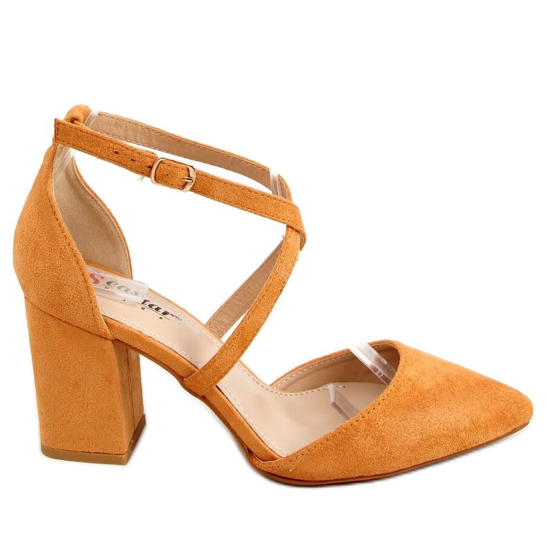 Pumps mit breitem Absatz camel NC900 Camel braun