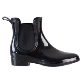 SHELOVET Slip-On Galoschen mit Gummizug schwarz