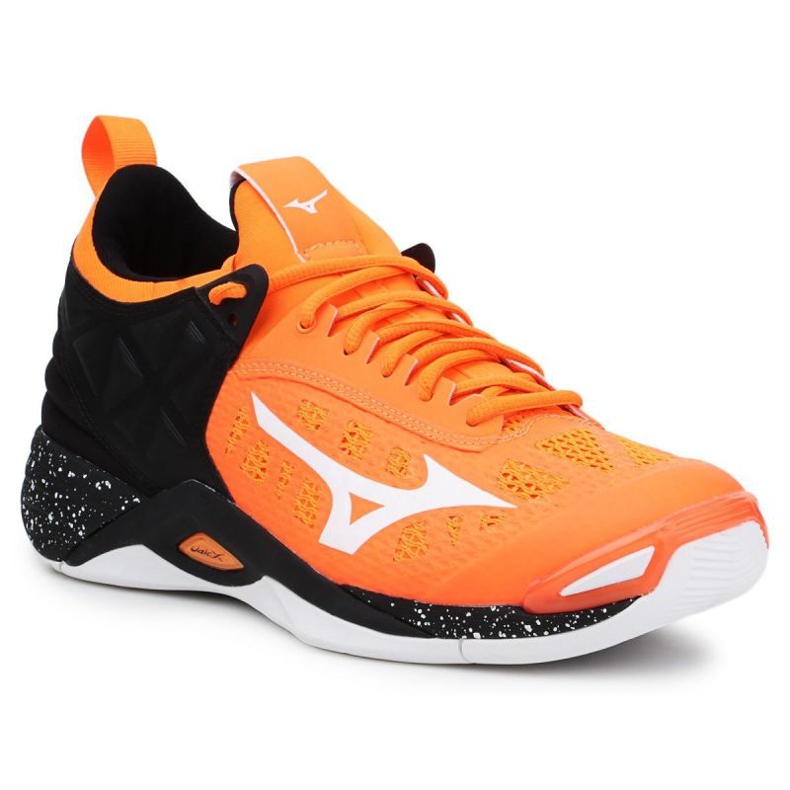 Mizuno Wave Momentum M V1GA191254 Schuhe mehrfarbig orangen und rottöne