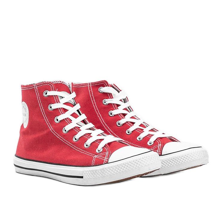 Perry rote Knöchel-Sneaker für Herren