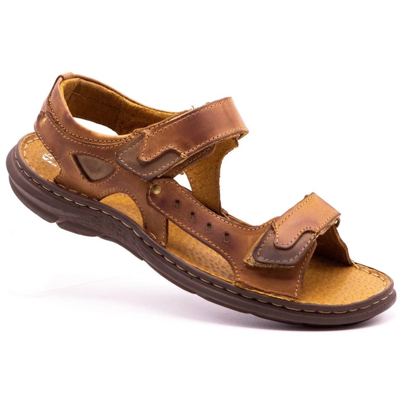 Polbut 277 Kamelsandalen braun