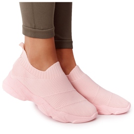 PS1 Damen Sportschuhe Slip-on Rosa Yoga-Klasse