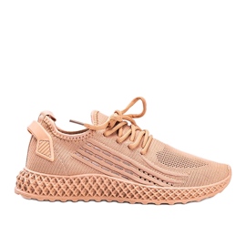 Sneakers von Pinnie Camel braun