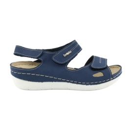 Inblu Damenschuhe 158D142 navy blau