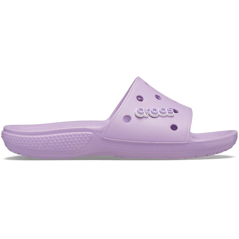 Crocs Classic Slide Damen Hausschuhe lila 206121 5PR violett