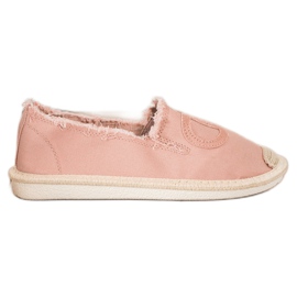 SHELOVET Textil-Espadrilles rosa