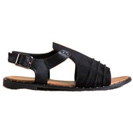 Geschlossene VINCEZA Sandalen schwarz