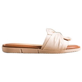 Vinceza Wildledersandalen beige