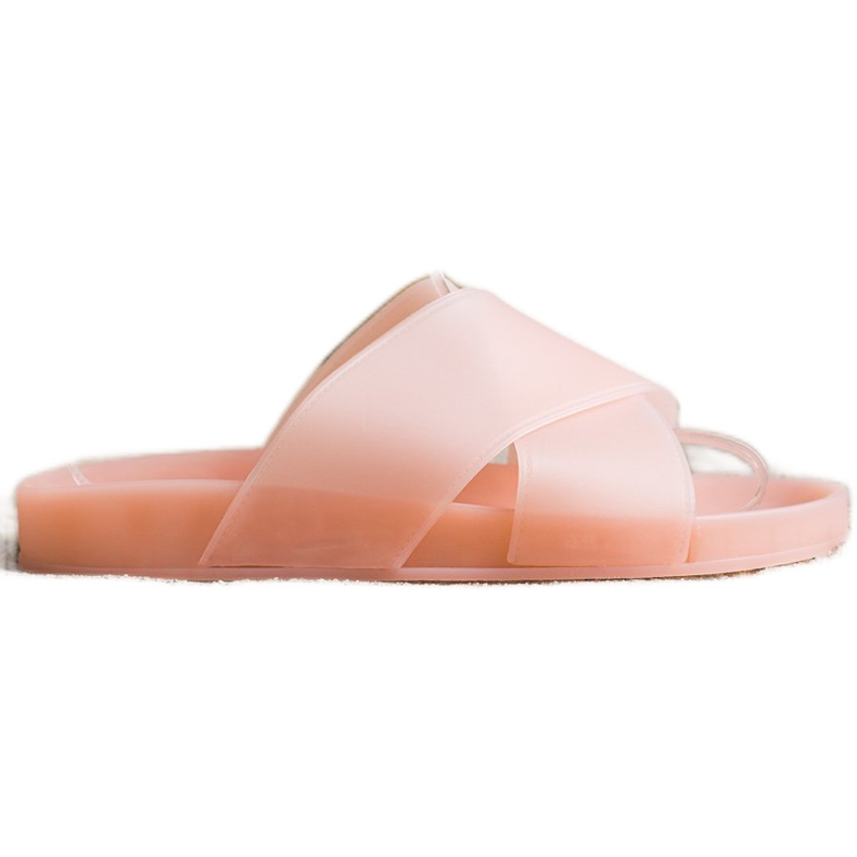 SHELOVET Modische Gummipantoffeln rosa