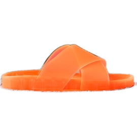 SHELOVET Modische Gummipantoffeln orange
