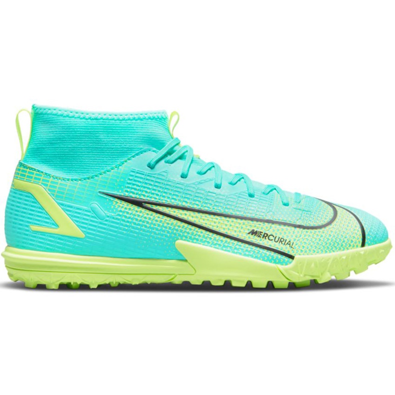 Nike Mercurial Superfly 8 Academy Tf Junior CV0789 403 Fußballschuh grün
