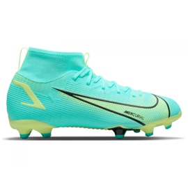 Nike Superfly 8 Academy Mg Jr CV1127-403 Fußballschuhe mehrfarbig blau