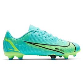 Nike Vapor 14 Academy Mg Jr CV0811-403 Fußballschuhe blaugrün grün