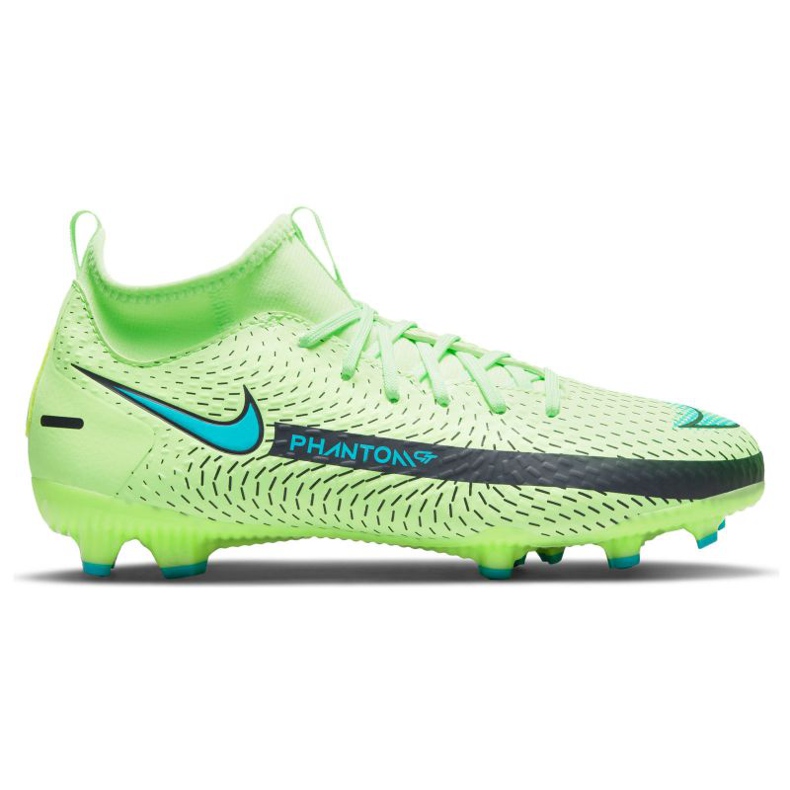 Nike Phantom Gt Academy Df Mg Jr CW6694-303 Fußballschuhe mehrfarbig grün