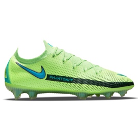 Nike Phantom Gt Elite Fg M CK8439 303 Fußballschuhe mehrfarbig grün