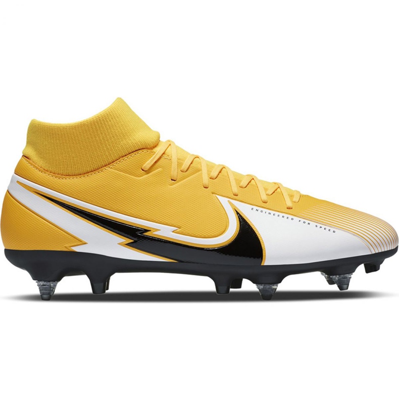 Nike Mercurial Superfly 7 Academy Sg Pro Ac M BQ9141 801 Fußballschuh mehrfarbig gelb