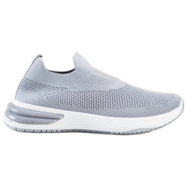 SHELOVET Slip-on-Sneakers grau
