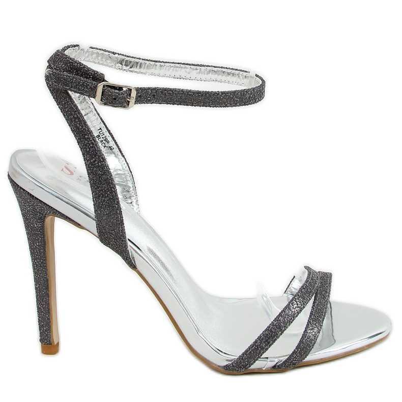 Graphit-Sandalen TU129P Schwarz mehrfarbig