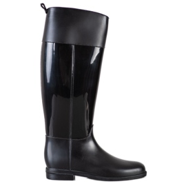 New Age Stilvolle schwarze Galoschen