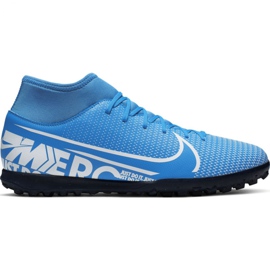 Nike Mercurial Superfly 7 Club Tf Jr AT8156 414 Fußballschuhe mehrfarbig blau