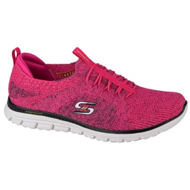 Skechers Luminate-She's Magnificent W 104075-HPBK schwarz rosa