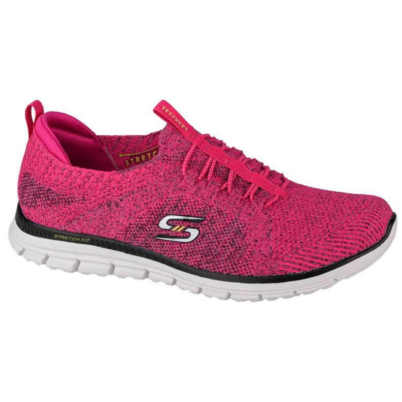 Skechers Luminate-She's Magnificent W 104075-HPBK schwarz rosa
