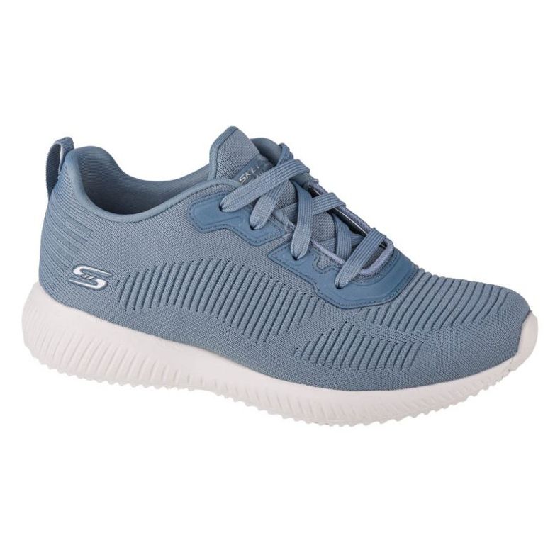 Skechers Bobs Squad-Tough Talk W 32504-LTBL Schuhe schwarz blau