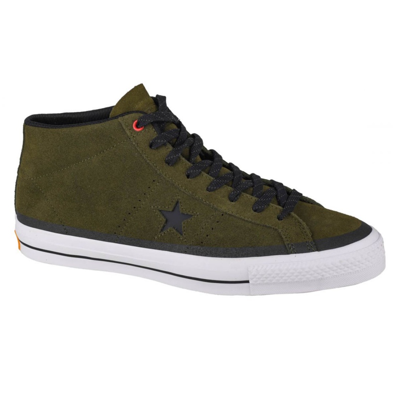 Converse One Star Pro Suede Mid M 153474C Schuhe schwarz grün