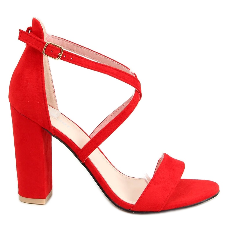 Sandalen am Pfosten rot GG-88P Red