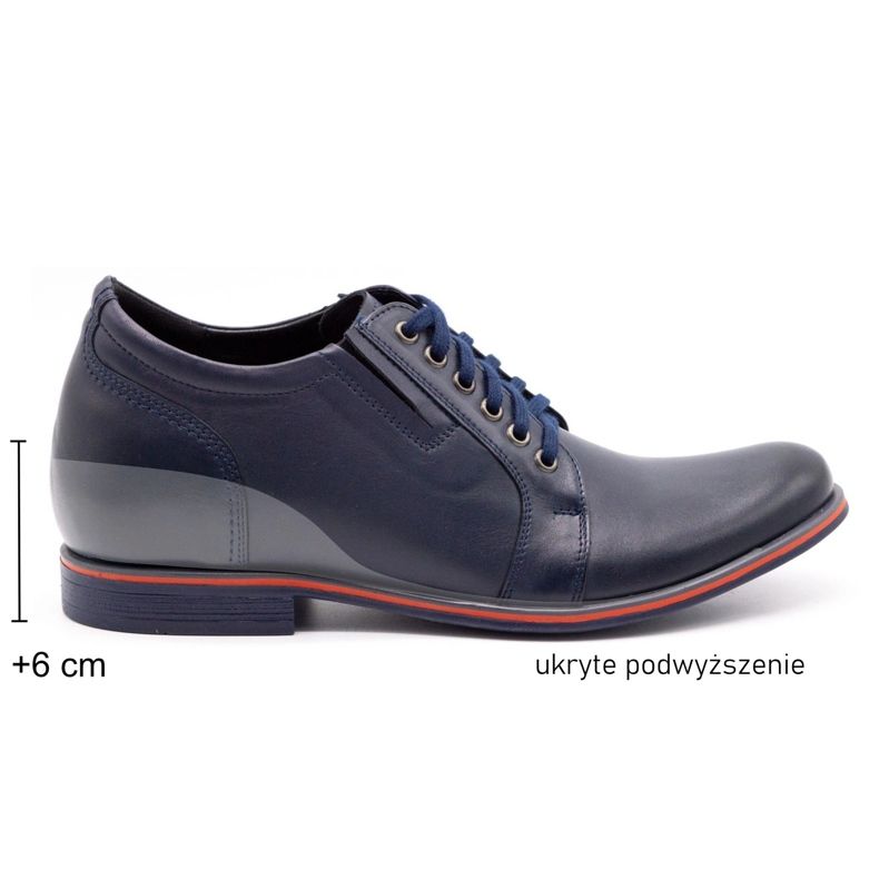 Olivier Herrenschuhe aufsteigend P24 marineblau