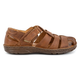 Polbut Sandalen 211/2 camel braun