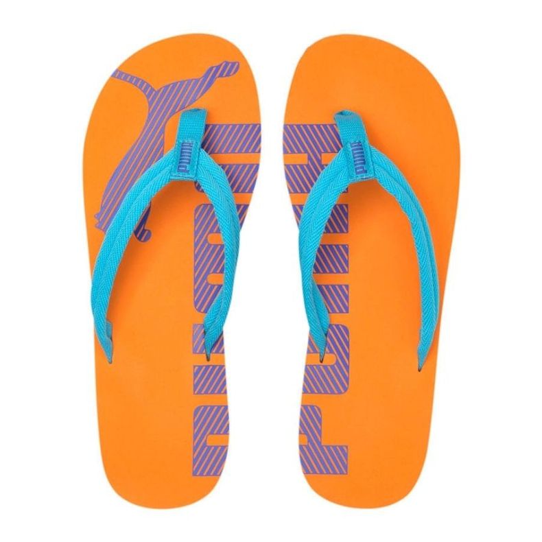 Puma Epic Flip v2 Hausschuhe orange 360248 52 blau