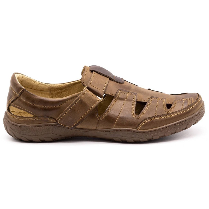 Polbut 260 Herren durchbrochene Schuhe für den Sommer, braun