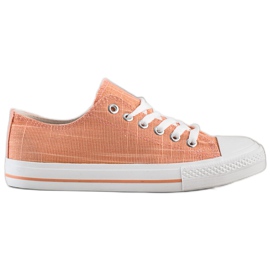 SHELOVET Turnschuhe orange